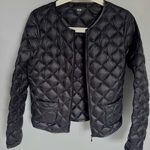 Uniqlo Black Quilted Women's Jacket